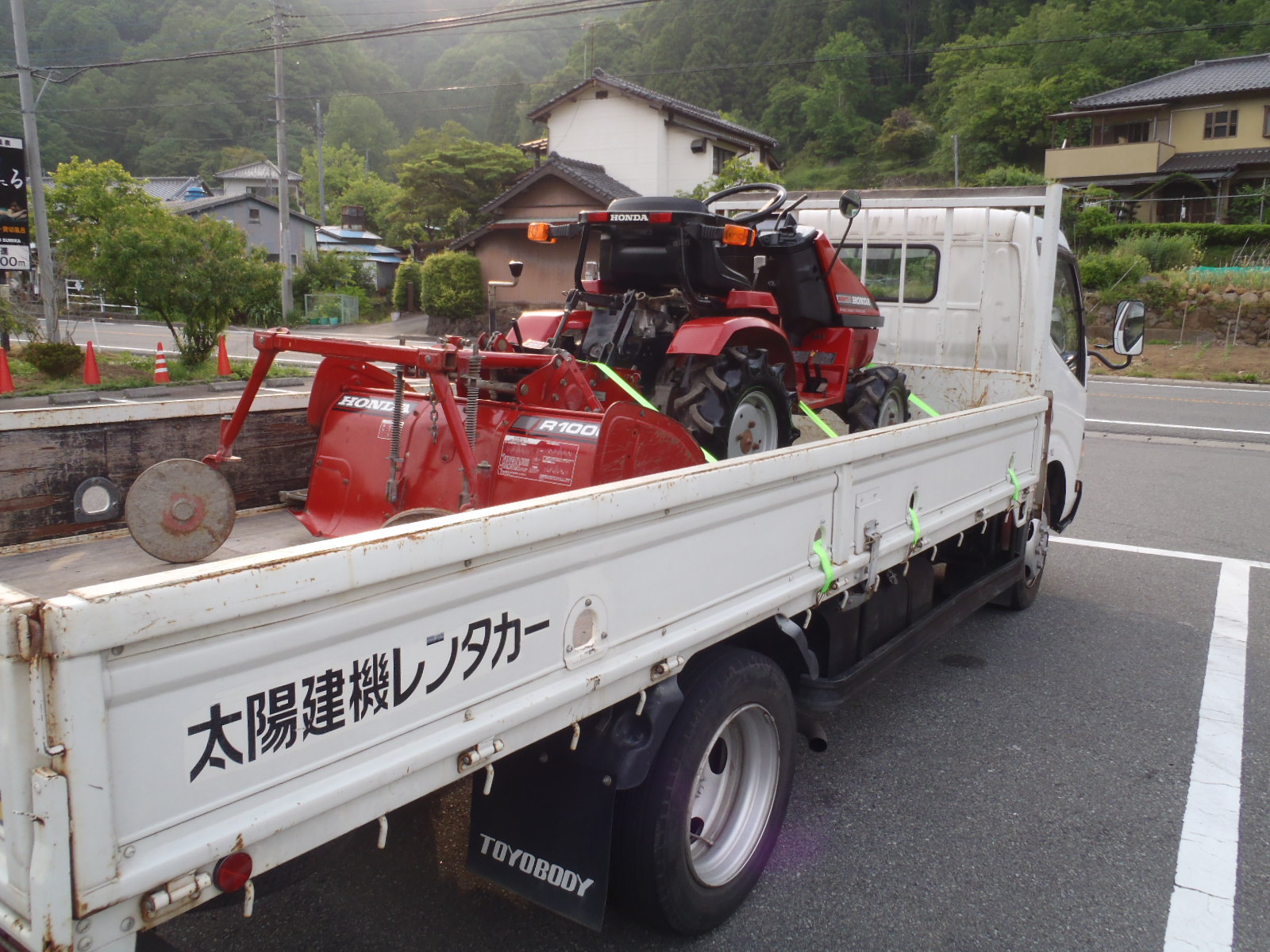 小型トラクター マイティ１１買いました